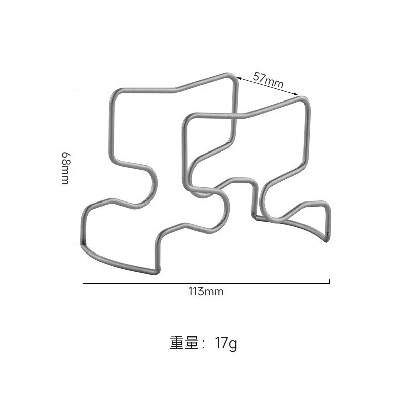 【純鈦濾掛支架】