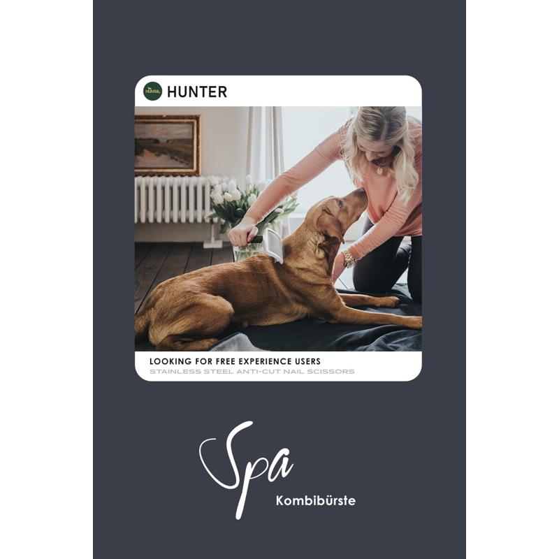 HOMIA🇩🇪HUNTER德國寵物精品SPA兩用毛梳短中長毛貓狗通用輕鬆開結不糾結-細節圖5