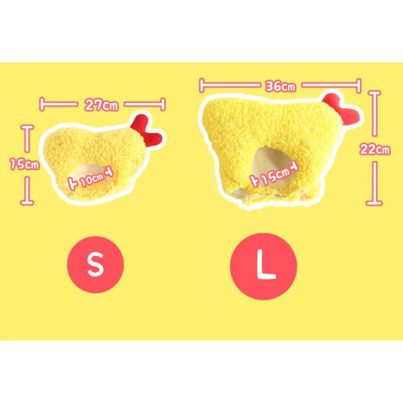 HOMIA🇯🇵日本Kashima天婦羅寵物帽子可愛搞笑變裝頭套炸蝦頭飾法鬥柴犬柯基貓咪狗狗-細節圖7