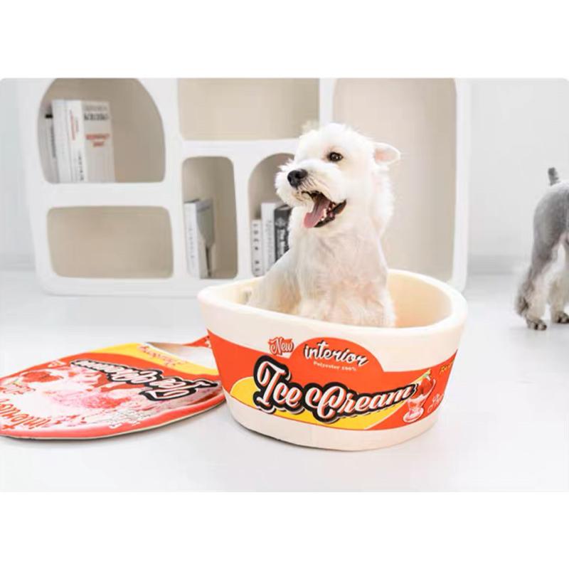 HOMIA🇯🇵日本Kashima寵物窩墊貓窩狗窩貓床狗床小型犬貓用-細節圖4