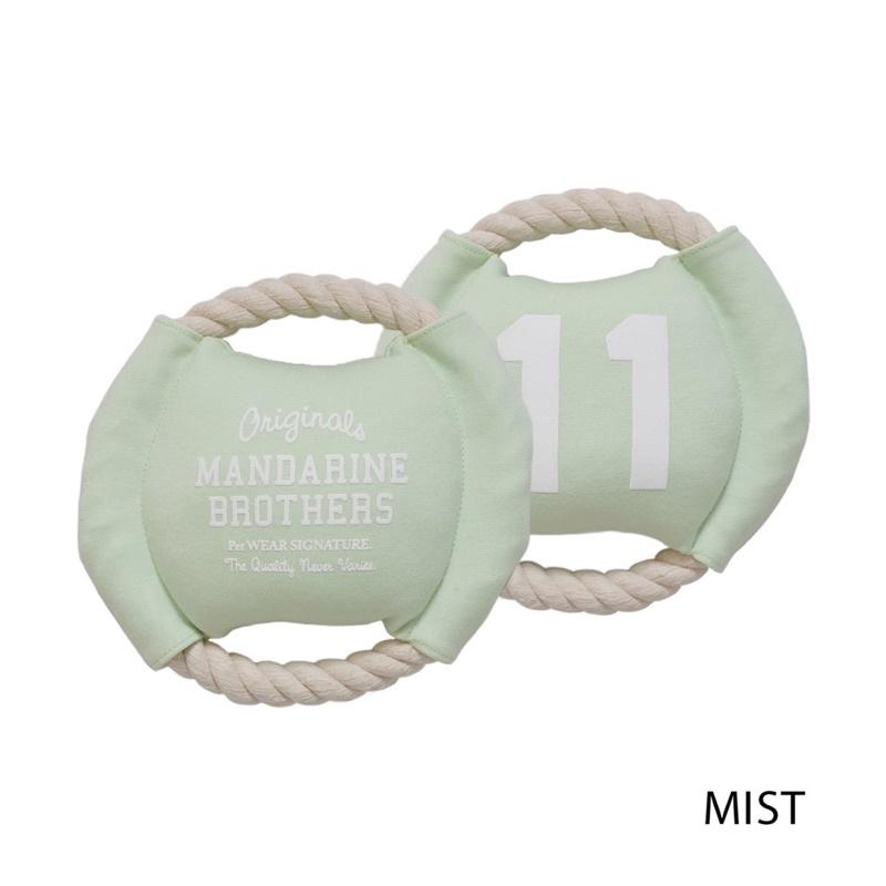 HOMIA🇯🇵日本Mandarine brothers日系寵物玩具狗狗軟飛盤繩結繩索拔河-細節圖5