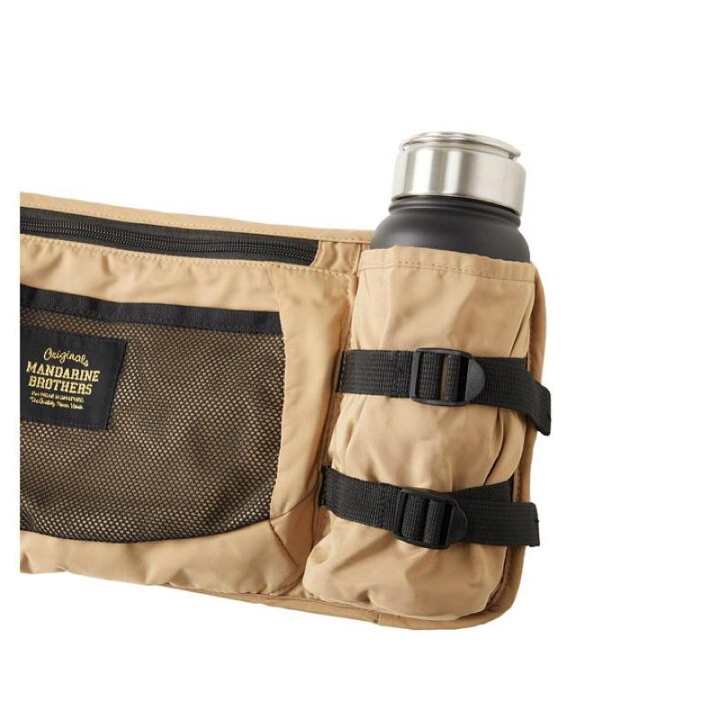 HOMIA🇯🇵日本Mandarine brothers時尚多功能遛狗包散步包腰包背包裝零食收納水瓶-細節圖9