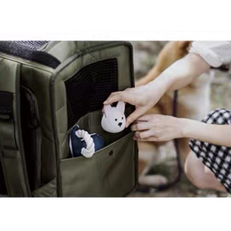 HOMIA🇯🇵日系blueport寵物外出包雙肩包大容量狗包貓包犬貓通用旅行包外出超大空間便攜透氣通風柯基柴犬可用-細節圖9