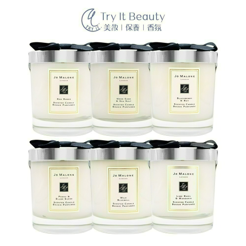 JO MALONE 香氛工藝蠟燭(200g) [紅玫瑰/藍風鈴]【Try it】