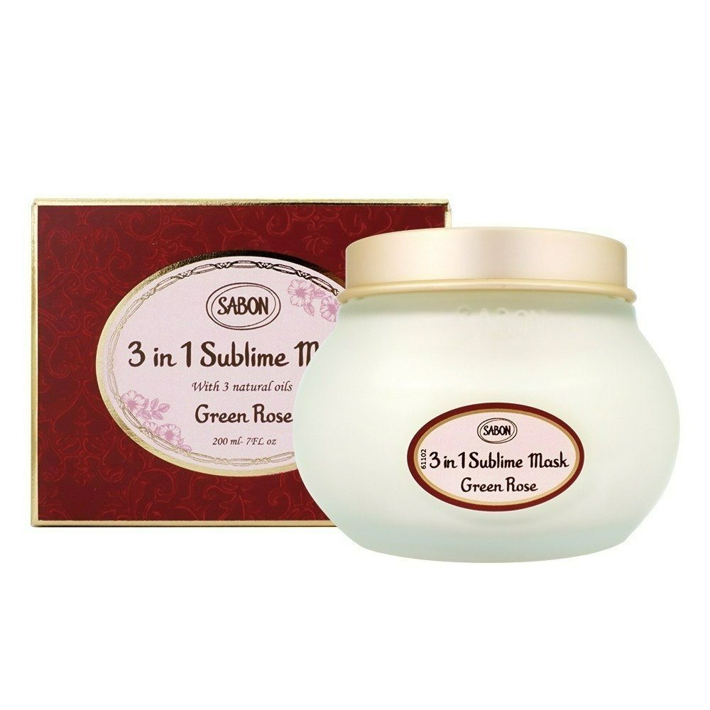 SABON 以色列綠玫瑰三合一修護髮膜(200ml) [茉莉花語/晚安髮膜]【Try it】-規格圖7
