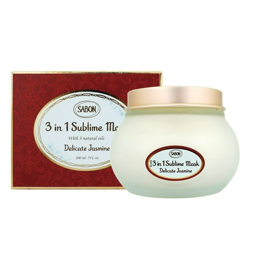 SABON 以色列綠玫瑰三合一修護髮膜(200ml) [茉莉花語/晚安髮膜]【Try it】-規格圖7