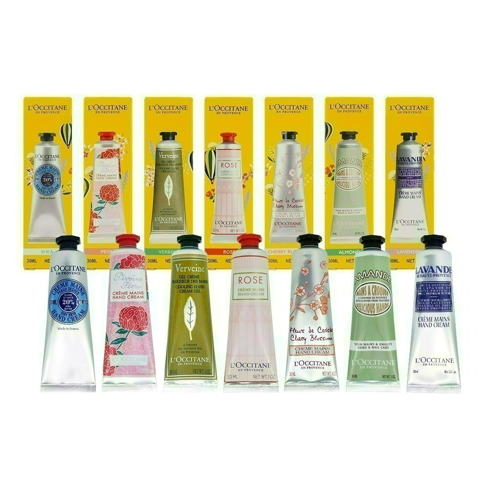 LOCCITANE歐舒丹 乳油木護手霜(30ml)[晨曦花梨/杏仁/玫瑰/馬鞭草/櫻花/薰衣草]【Try it】-細節圖3