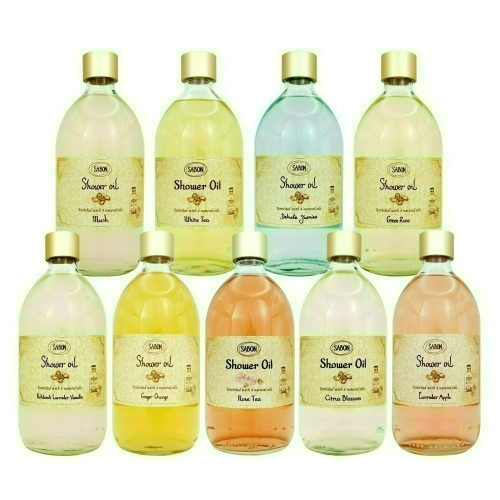 SABON 經典沐浴油(500ml) [PLV/白茶/以色列綠玫瑰/茉莉花語/橙花漫舞/麝香]【Try it】