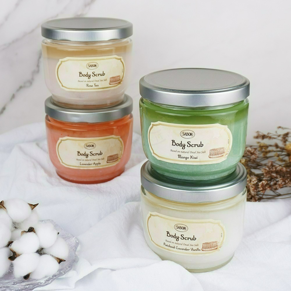 SABON 身體磨砂膏(600g)[PLV經典/白茶/西西里柑橘/以色列綠玫瑰/麝香/玫瑰茶語]【Try it】-細節圖7