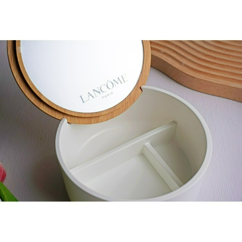 「加購」LANCOME蘭蔻 木製化妝鏡盒/收納盒【Try it】-細節圖2