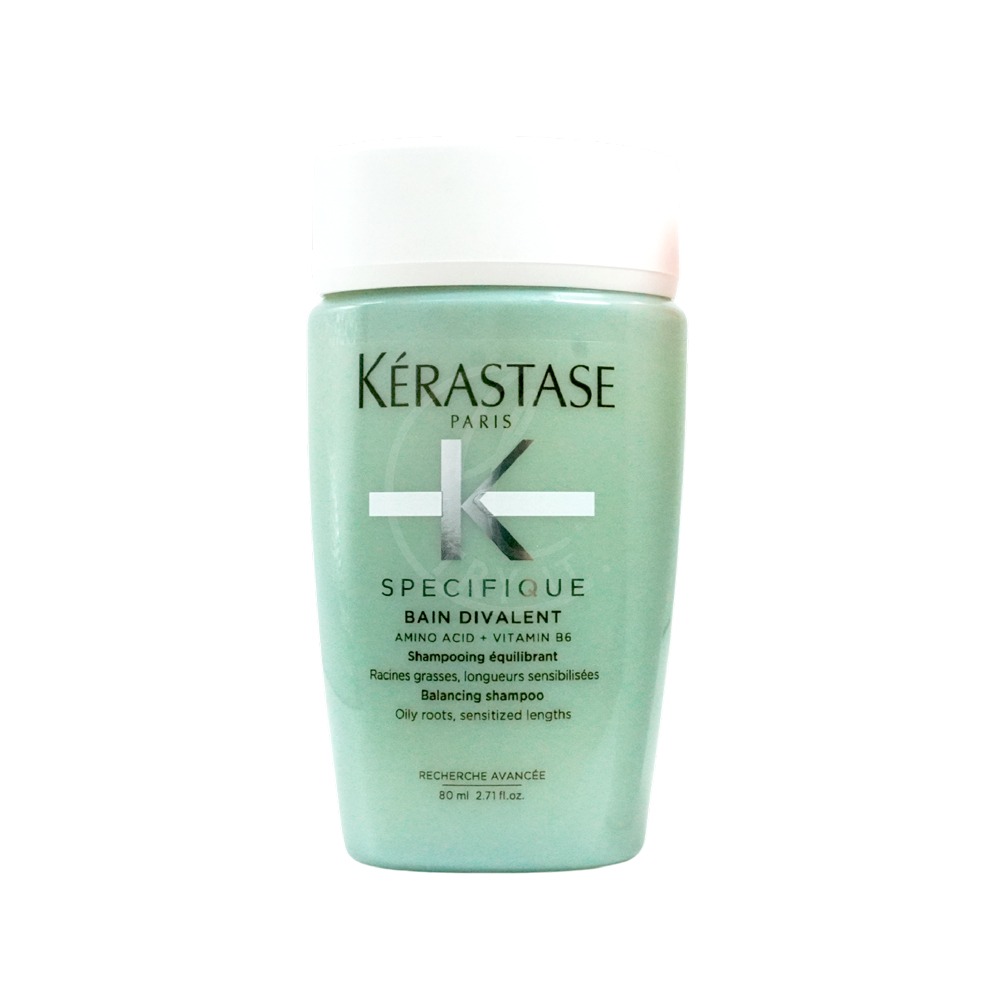 KERASTASE卡詩 黑鑽逆時髮浴/胺基酸平衡舒緩/皇家滋養髮浴(80ml)[洗髮精/髮膜/護髮]【Try it】-規格圖2
