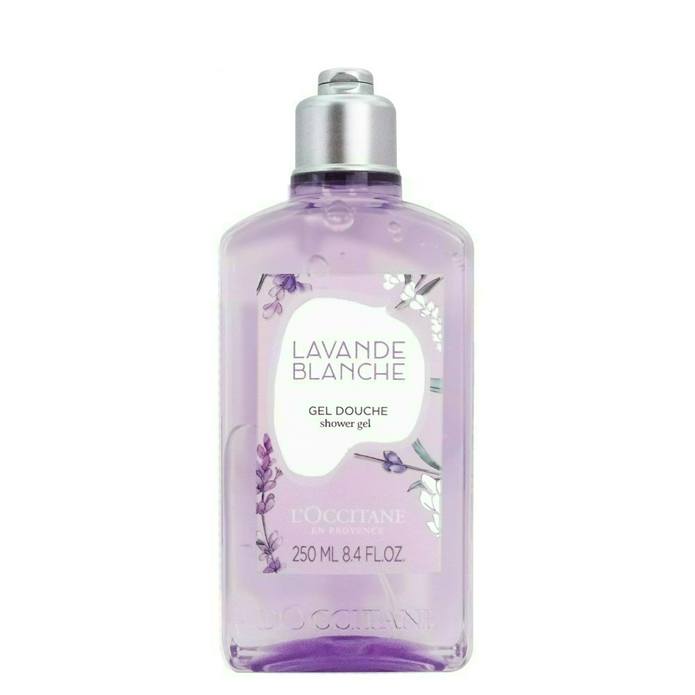 LOCCITANE歐舒丹 沐浴膠(250ml)[白茶櫻花/白薰衣草/橙花&蘭花/玫瑰花園/雪松乳香]【Try it】-規格圖3