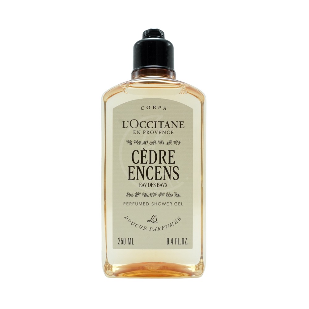 LOCCITANE歐舒丹 沐浴膠(250ml)[白茶櫻花/白薰衣草/橙花&蘭花/玫瑰花園/雪松乳香]【Try it】-規格圖3