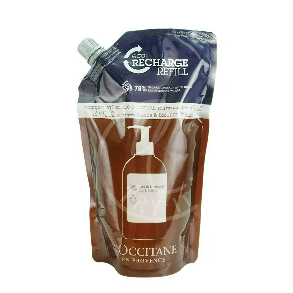 LOCCITANE歐舒丹 草本修護洗髮/草本平衡洗髮/補充包(500ml) /新版【Try it】-規格圖3