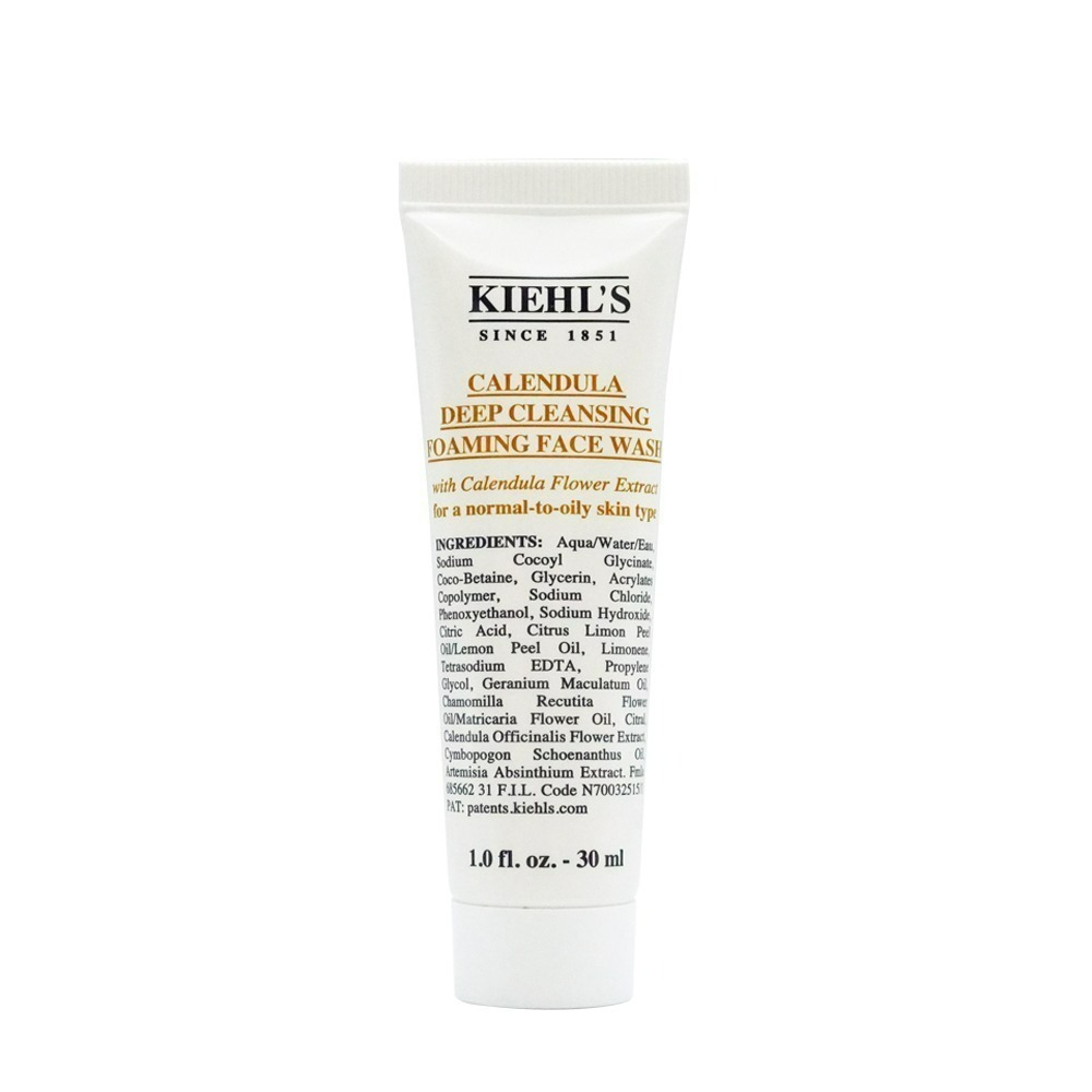 KIEHLS契爾氏 金盞花植物精華潔面泡泡凝露(30ml)[洗面乳/百貨公司專櫃貨/旅行隨身小樣]【Try it】-規格圖2