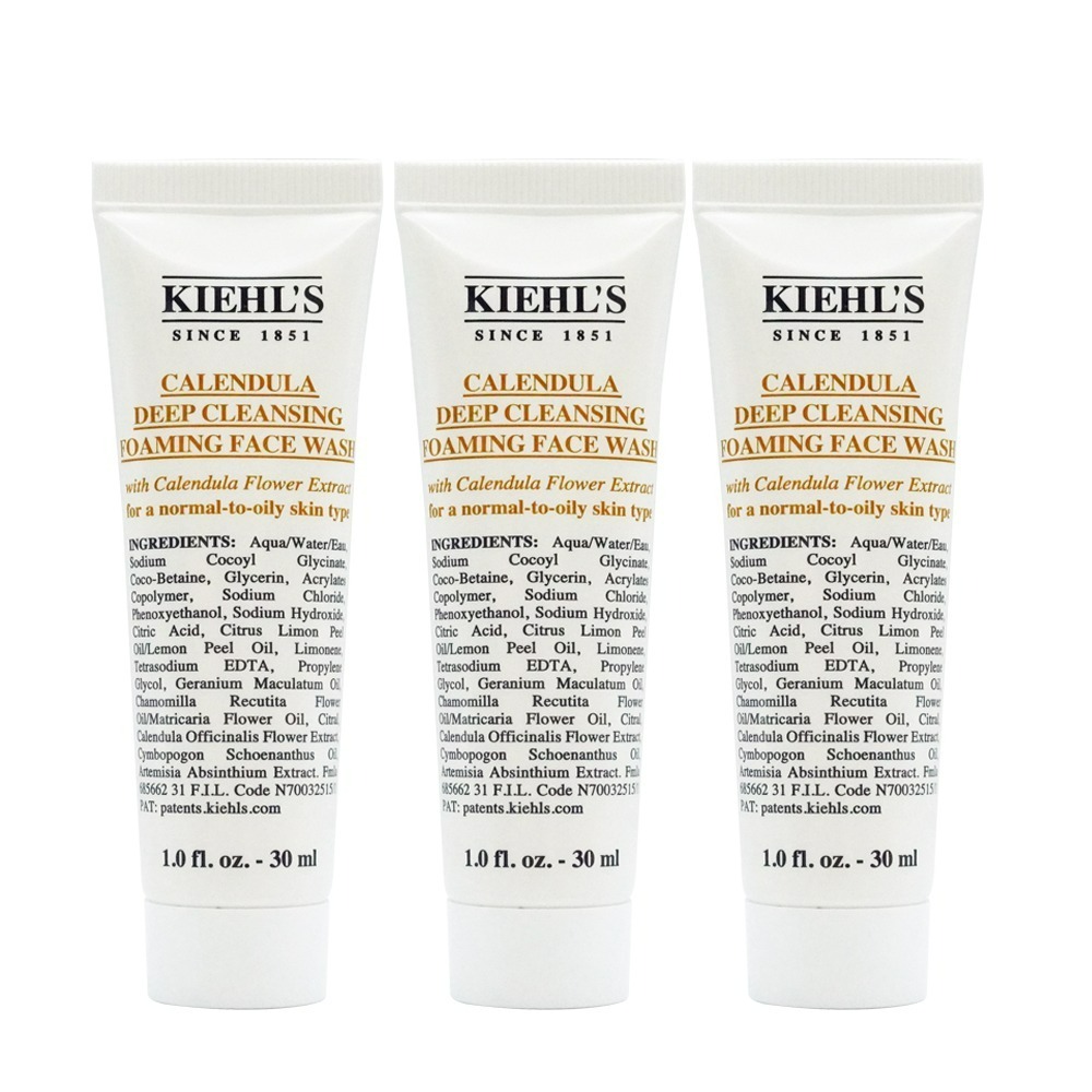 KIEHLS契爾氏 金盞花植物精華潔面泡泡凝露(30ml)[洗面乳/百貨公司專櫃貨/旅行隨身小樣]【Try it】-規格圖2