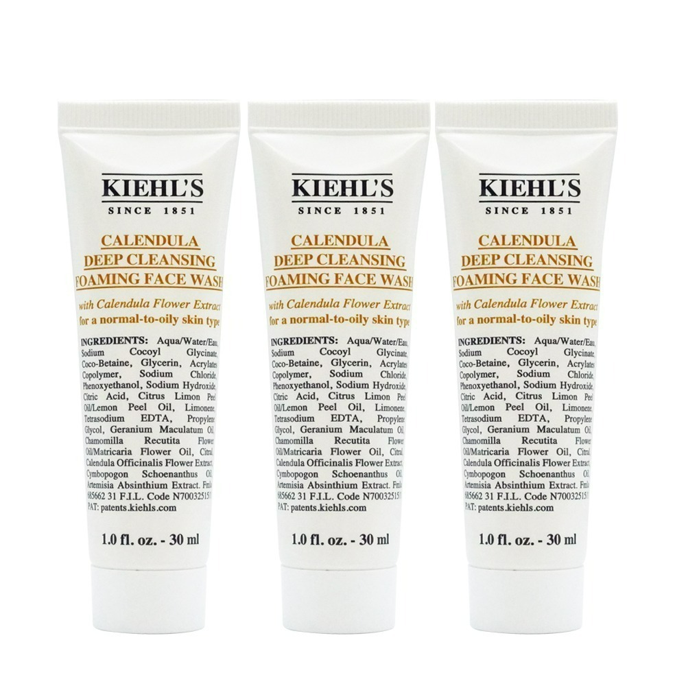 KIEHLS契爾氏 金盞花植物精華潔面泡泡凝露(30ml)[洗面乳/百貨公司專櫃貨/旅行隨身小樣]【Try it】-規格圖2