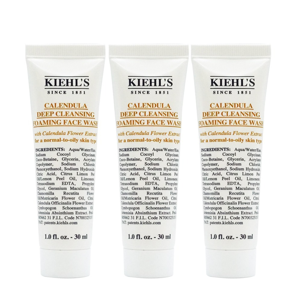 KIEHLS契爾氏 金盞花植物精華潔面泡泡凝露(30ml)[洗面乳/百貨公司專櫃貨/旅行隨身小樣]【Try it】-規格圖2