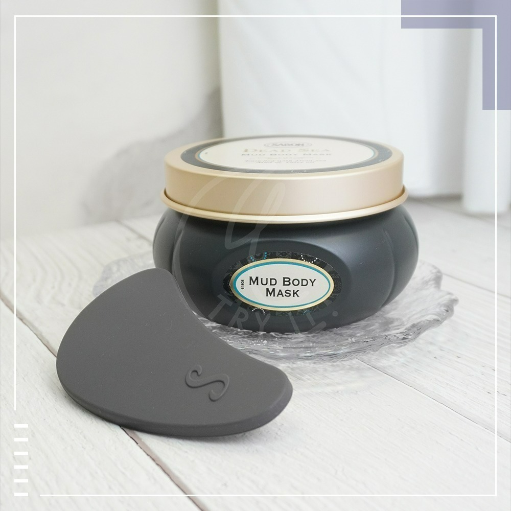 [福利品]SABON 死海黑礦泥身體泥膜(200g)-效期2027/01【Try it】-細節圖2