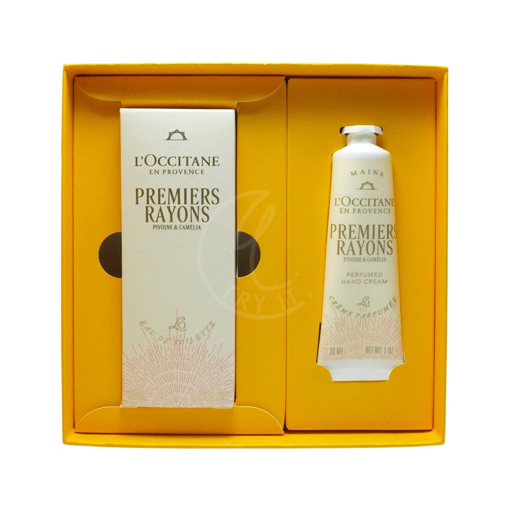 LOCCITANE歐舒丹 晨曦花梨香氛禮盒 2025節日限定 [淡香水(50ml)+護手霜(30ml)]【Try it】-細節圖2