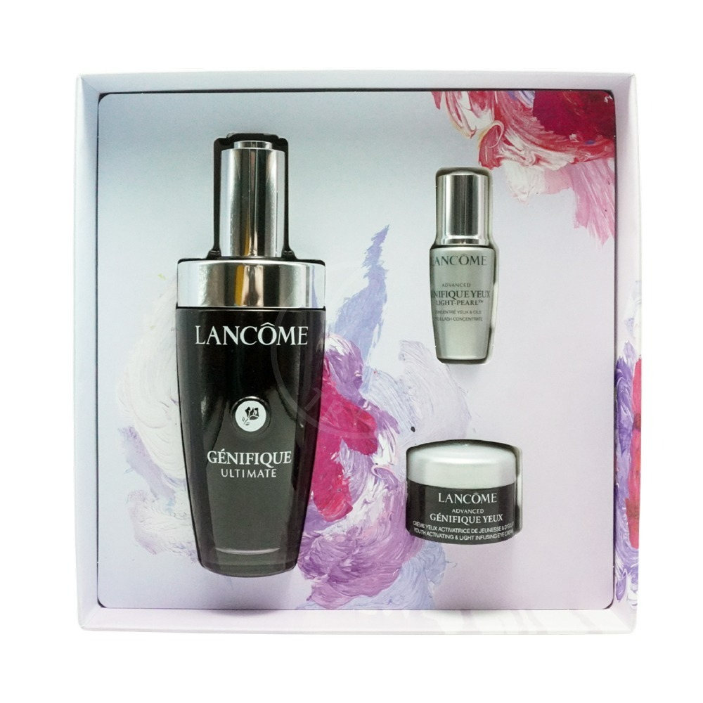 LANCOME蘭蔻 超極限肌因三件組[超極限肌因賦活露(50ml)+亮眼精粹霜+冰珠亮眼粹]【Try it】-細節圖3