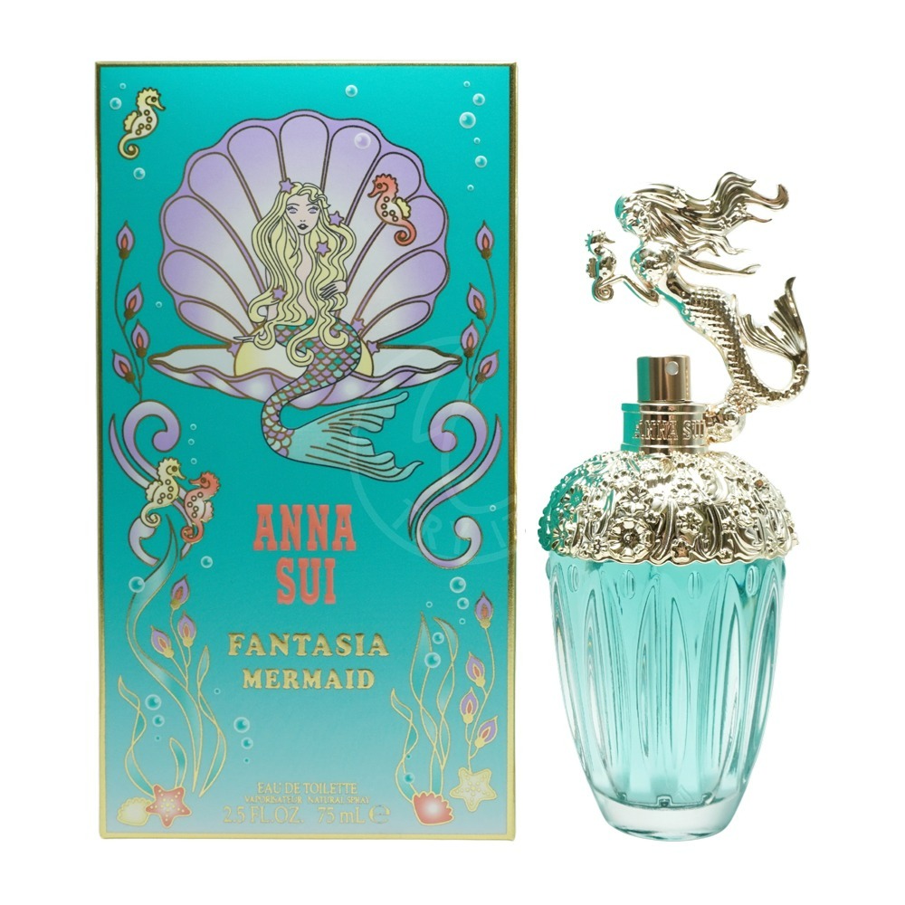 ANNA SUI安娜蘇 童話美人魚淡香水(75ml｜50ml)【Try it】-規格圖2