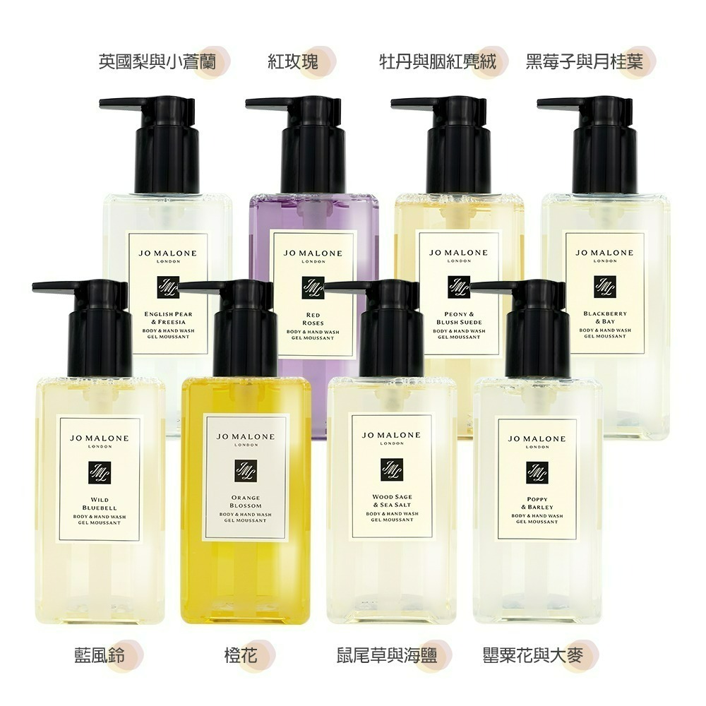 JO MALONE 牡丹與胭紅麂絨潔膚露(250ml)[沐浴膠/百貨公司專櫃貨]【Try it】-細節圖2