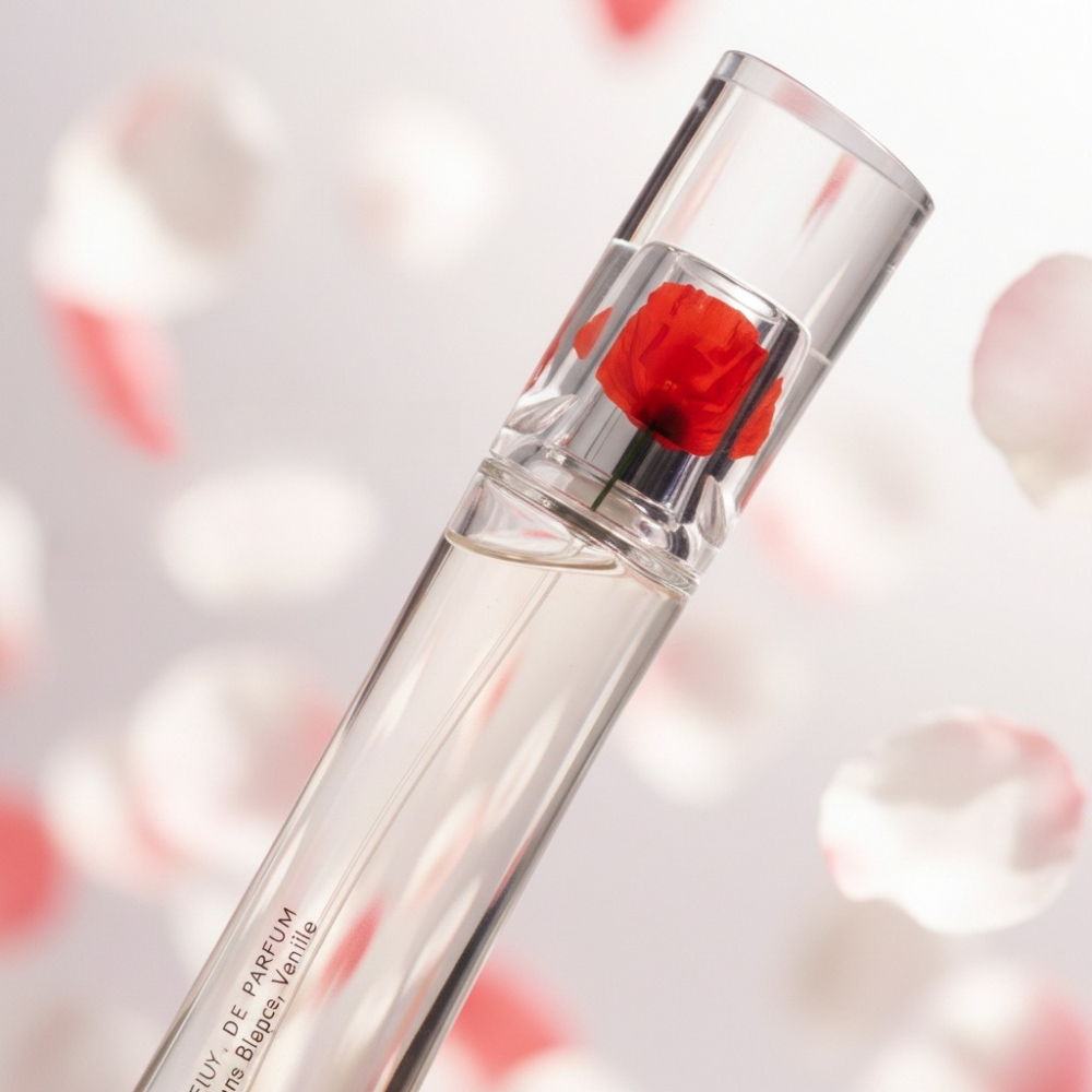 KENZO高田賢三 FLOWER罌粟花女性淡香精(50ml) 白盒TESTER版【Try it】-細節圖2