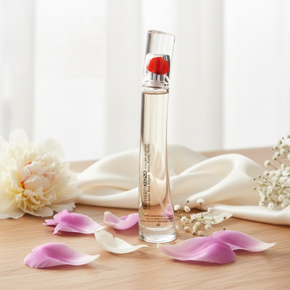 KENZO高田賢三 FLOWER罌粟花女性淡香精(50ml) 白盒TESTER版【Try it】-細節圖3