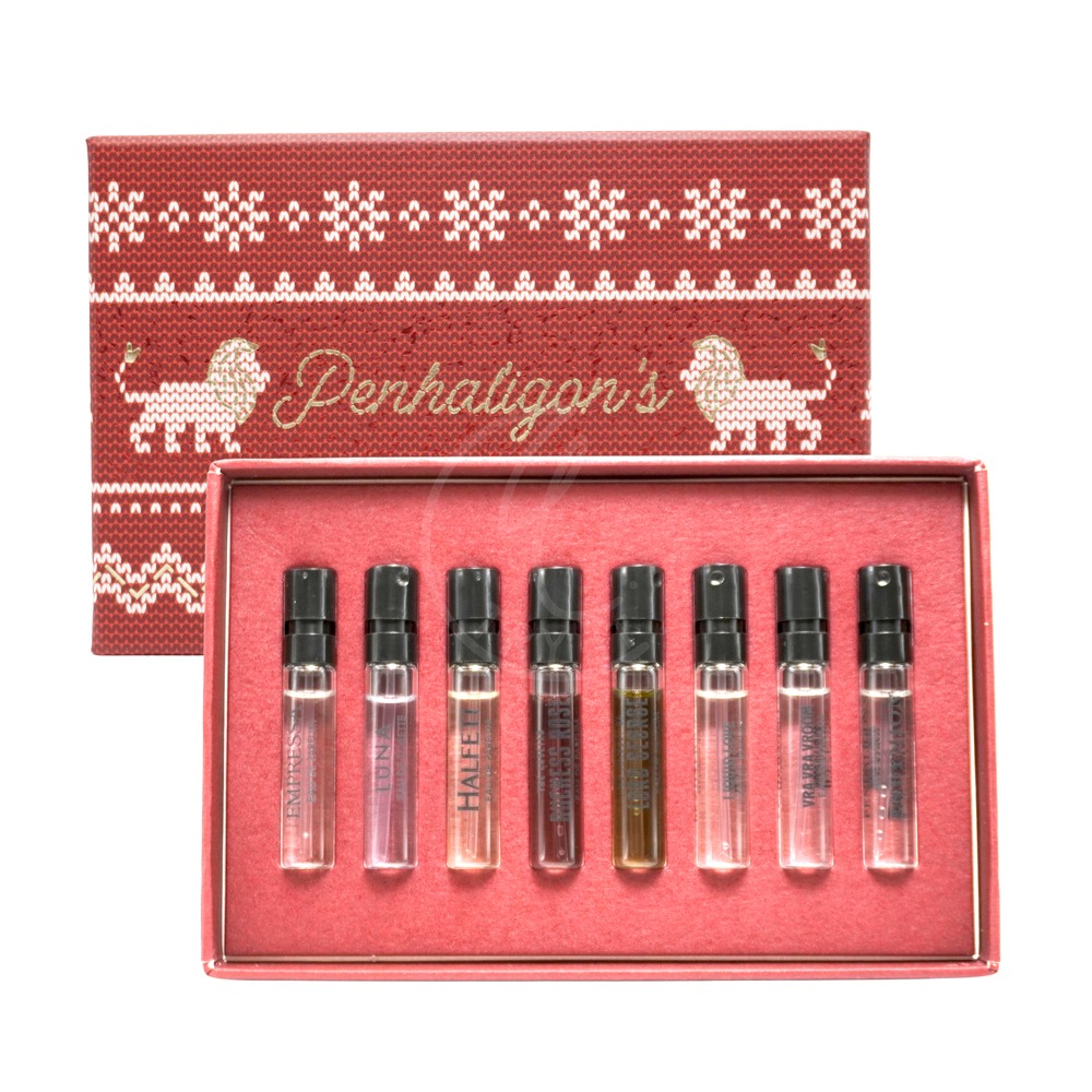 PENHALIGON＇S 潘海利根 節日香氛經典禮盒(2mlX8)[月亮女神/牧羊少年/初醒桂香/廣霍之匣/狐狸/公鹿]-細節圖2