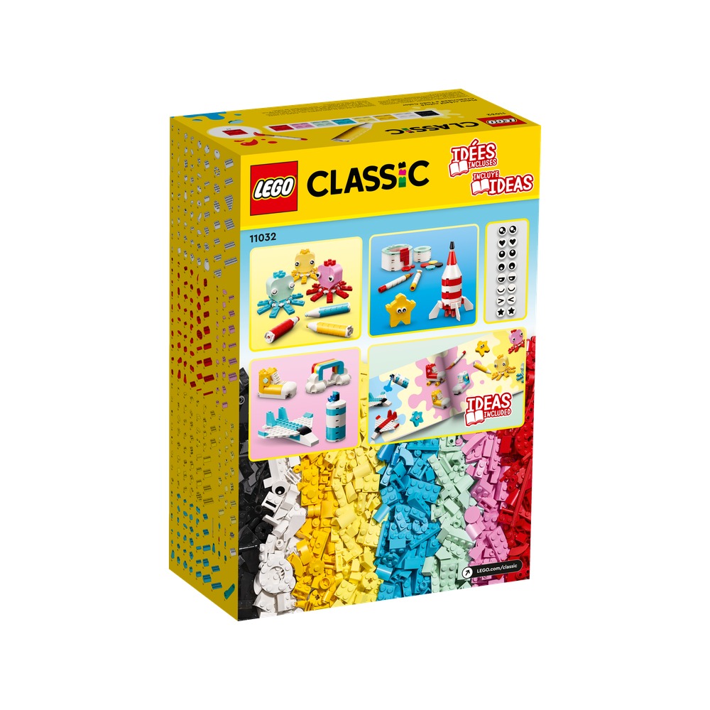 【積木樂園】樂高 LEGO 11032 CLASSIC系列 創意色彩趣味套裝 1500pc-細節圖2