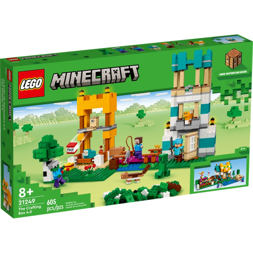 【積木樂園】樂高 LEGO 21249 Minecraft 創世神 -The Crafting Box 4.0