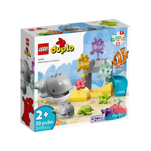 【積木樂園】樂高 LEGO 10972 DUPLO系列 海洋野生動物