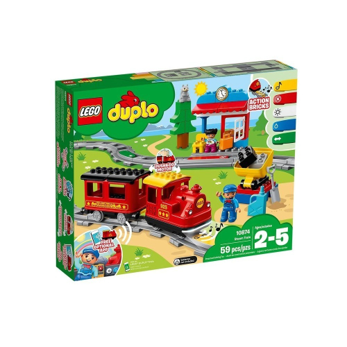 【積木樂園】樂高 LEGO 10874 duplo 得寶系列 蒸汽列車