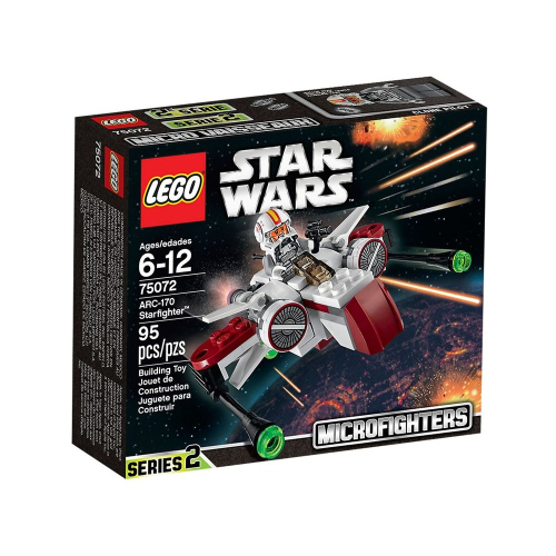 LEGO 樂高 75072 ARC-170 Starfighter Star Wars 星際大戰 迷你飛行器系列