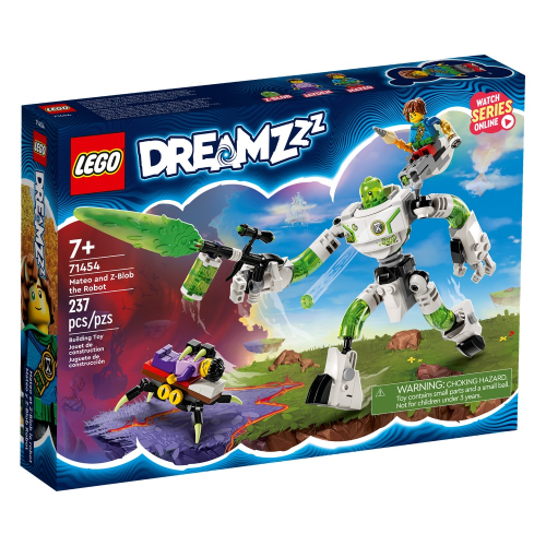 【積木樂園】樂高 LEGO 71454 DREAMZzz系列 馬特歐和機器人綠魔球