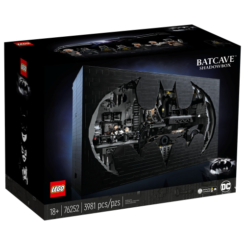 限時特價【積木樂園】樂高 LEGO 76252 DC超級英雄系列 Batcave™ – Shadow Box