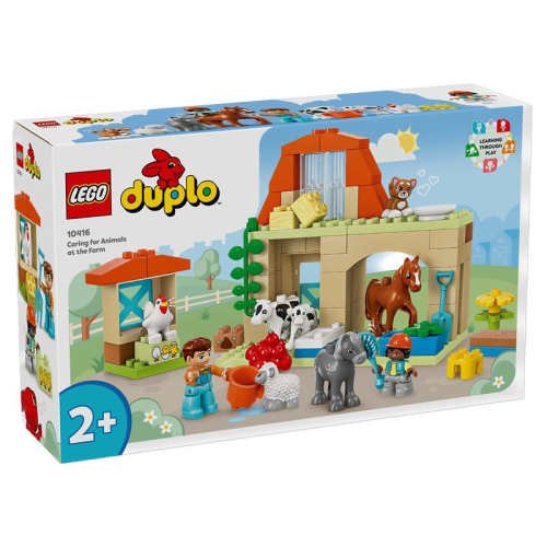 【積木樂園】樂高 LEGO 10416 Duplo系列 照顧農場動物