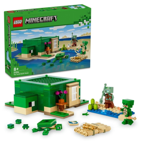 【積木樂園】樂高 LEGO 21254 Minecraft 創世神 -The Turtle Beach House