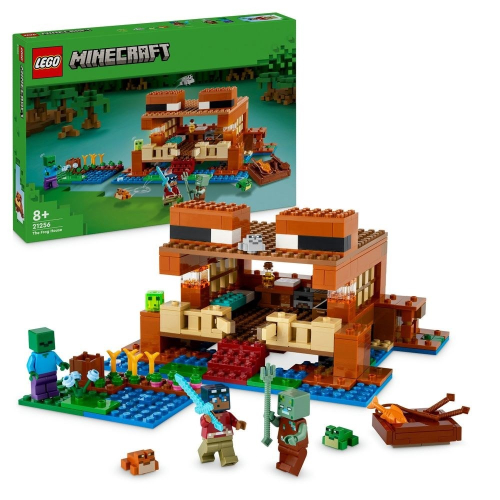 【積木樂園】樂高 LEGO 21256 Minecraft 創世神 -The Frog House