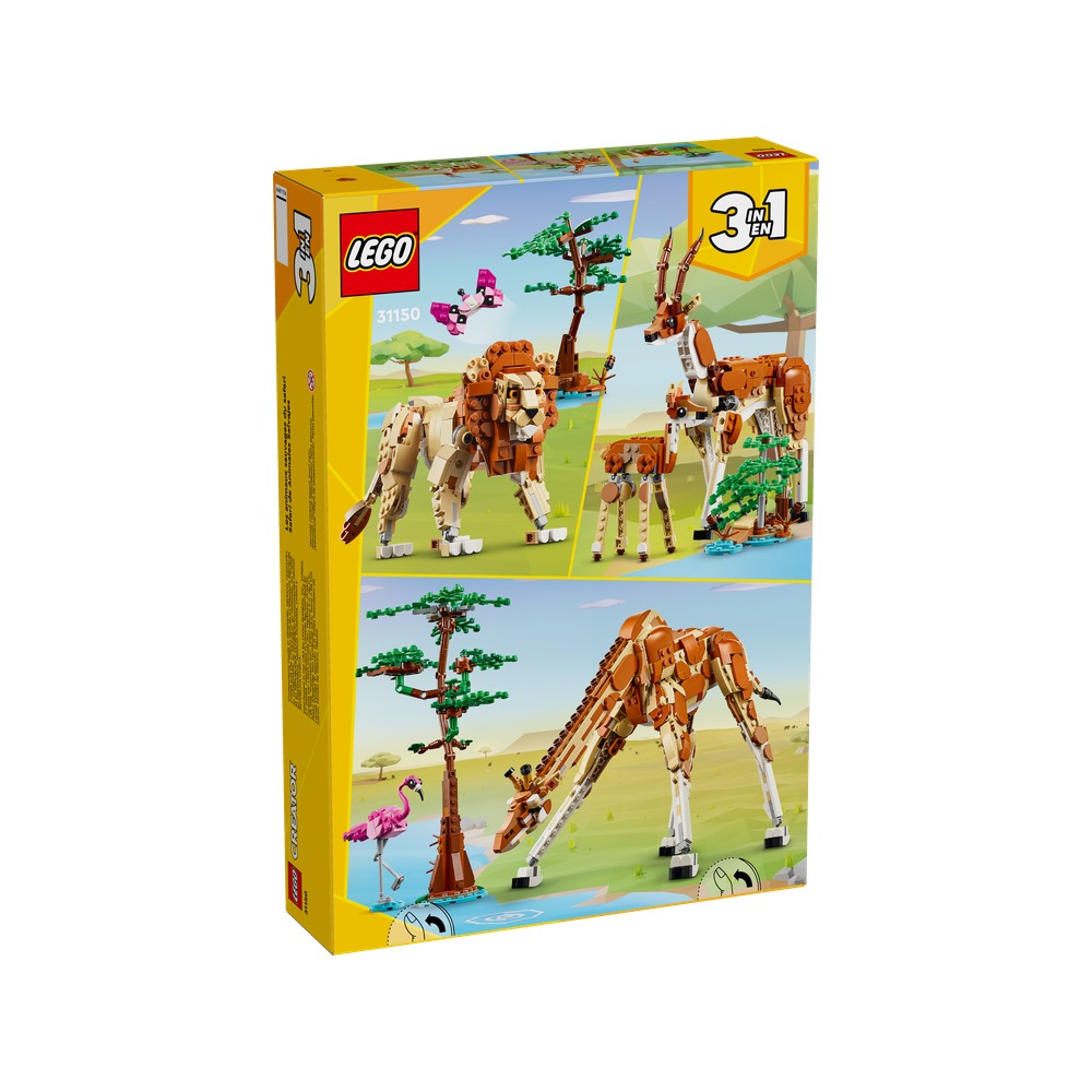 【積木樂園】 樂高 LEGO 31150 創意系列 野生動物園動物-細節圖2