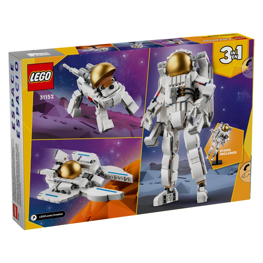 【積木樂園】 樂高 LEGO 31152 創意系列 太空人-細節圖2