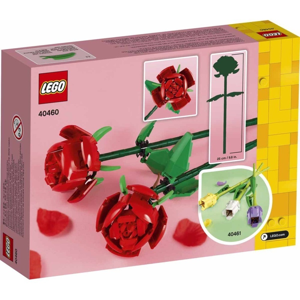 【積木樂園】樂高 LEGO 40460 玫瑰花 Roses-細節圖2