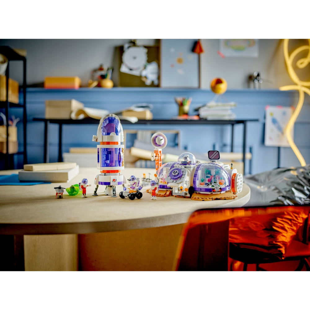 【積木樂園】樂高 LEGO 42605 Friends系列 火星太空基地和火箭-細節圖3