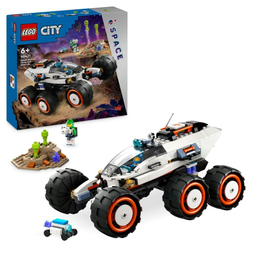 【積木樂園】 樂高 LEGO 60431 CITY系列 太空探測車和外星生物