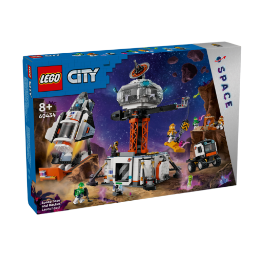 【積木樂園】 樂高 LEGO 60434 CITY系列 太空基地和火箭發射台