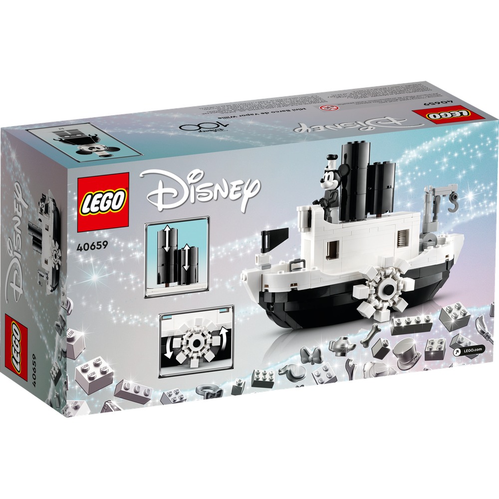 LEGO樂高 40659 小汽船威利號 Mini Steamboat Willie-細節圖2