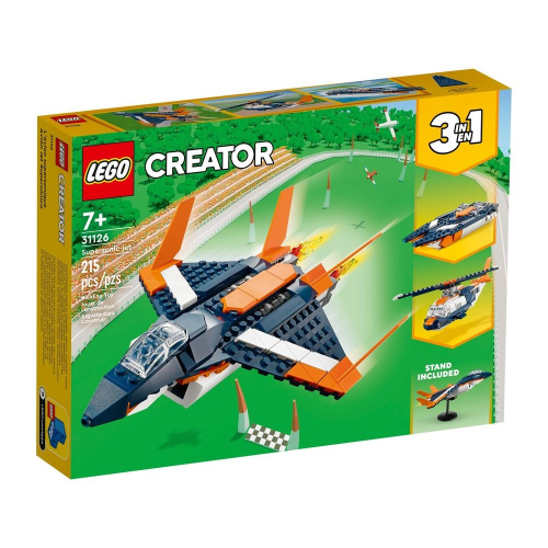 【積木樂園】 樂高 LEGO 31126 創意系列 超音速噴射機