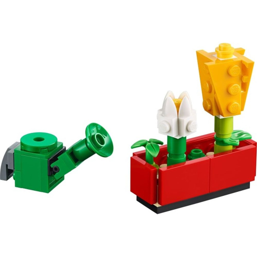 【積木樂園】樂高 LEGO 40399 水壺與花朵 Polybag