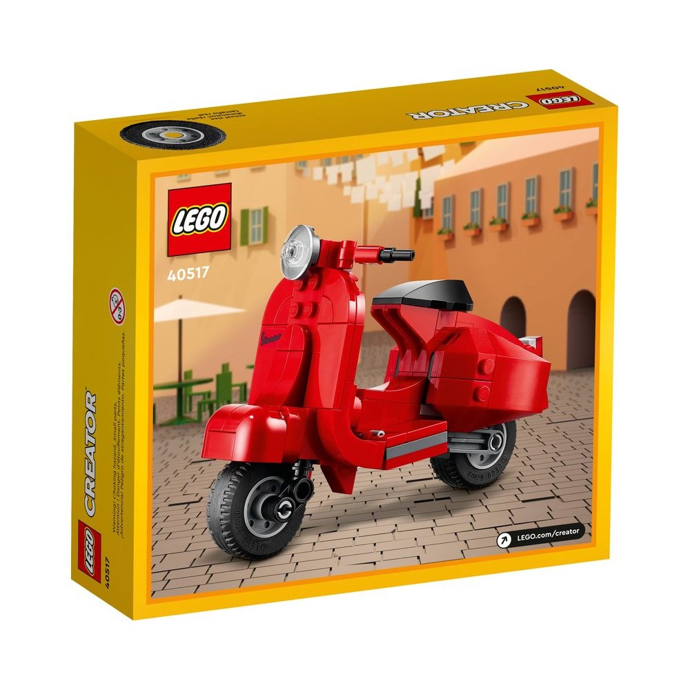 【積木樂園】樂高 LEGO 40517 偉士牌摩托車 Vespa-細節圖2